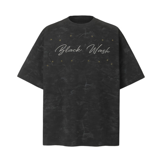 Hip hop shirt summer retro washed old short sleeve T-shirt
