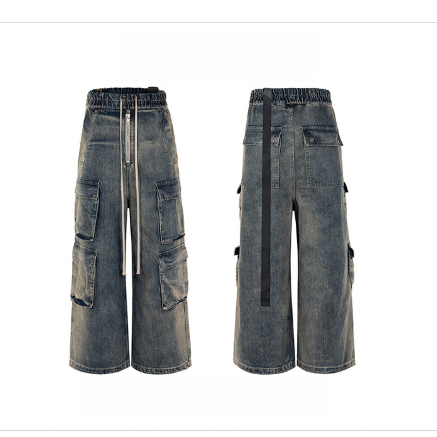 Rock Revival Jeans Washed Wide Leg Jeans