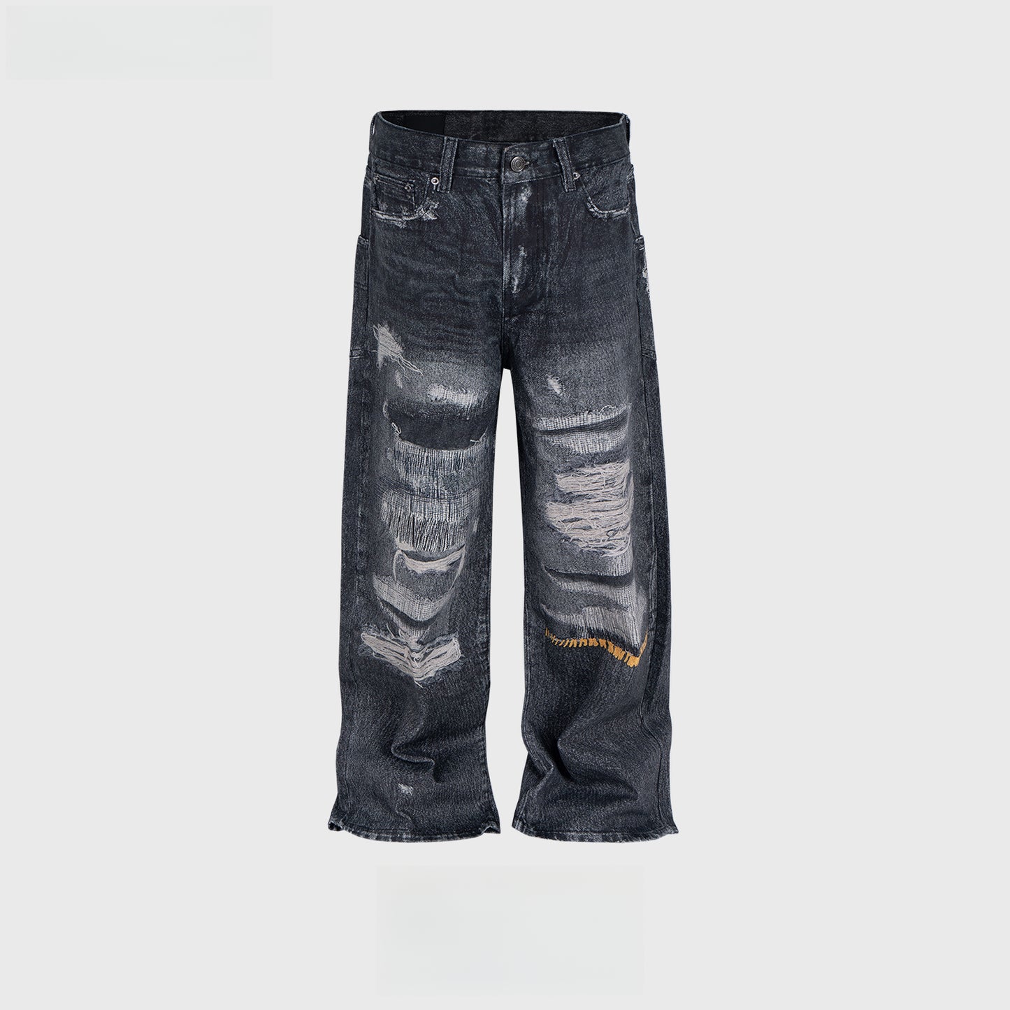 Rock Revival Jeans Trousers Patch Ripped Jeans