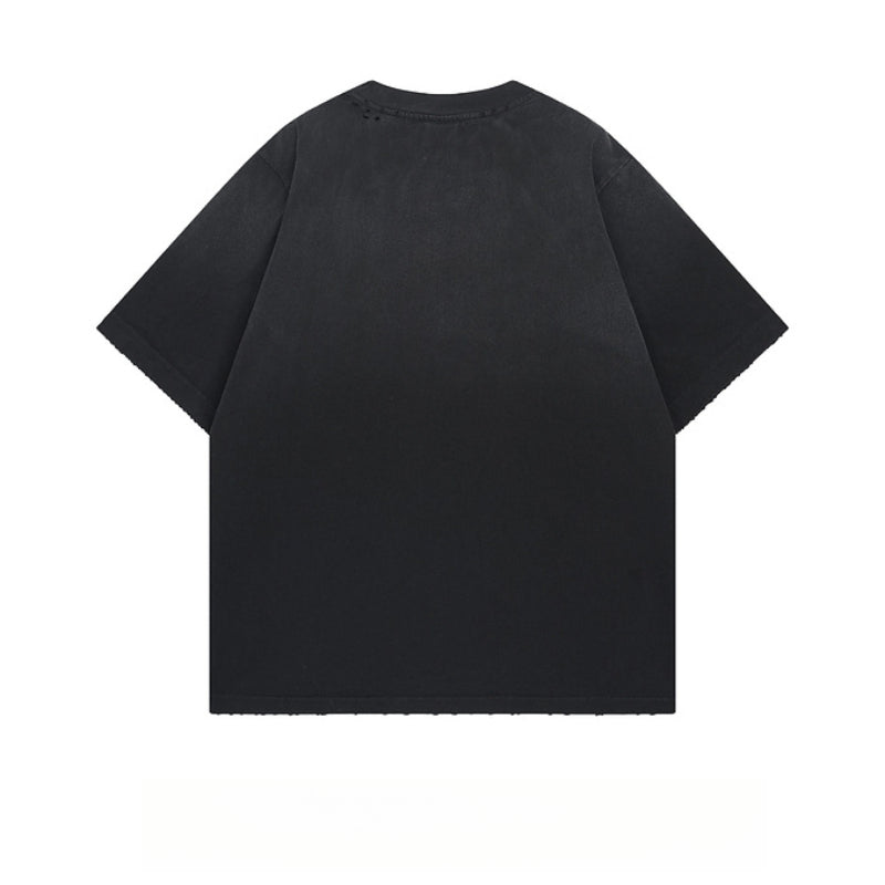 Racing oversized t shirt short-sleeved t-shirt summer loose racing suit