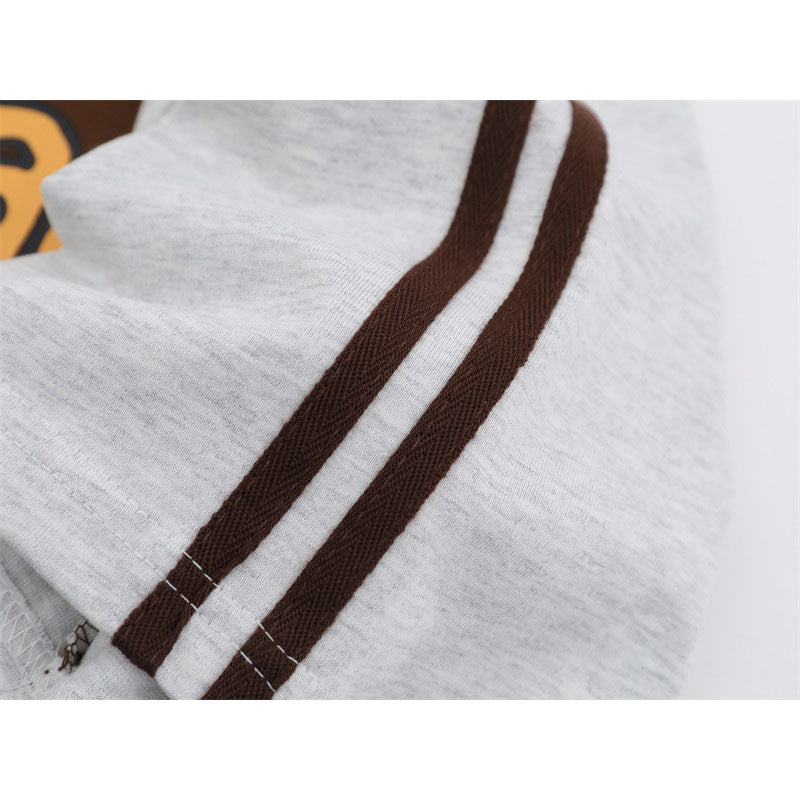 US drip outfits Summer Vintage Casual Loose Short Sleeve T-Shirts