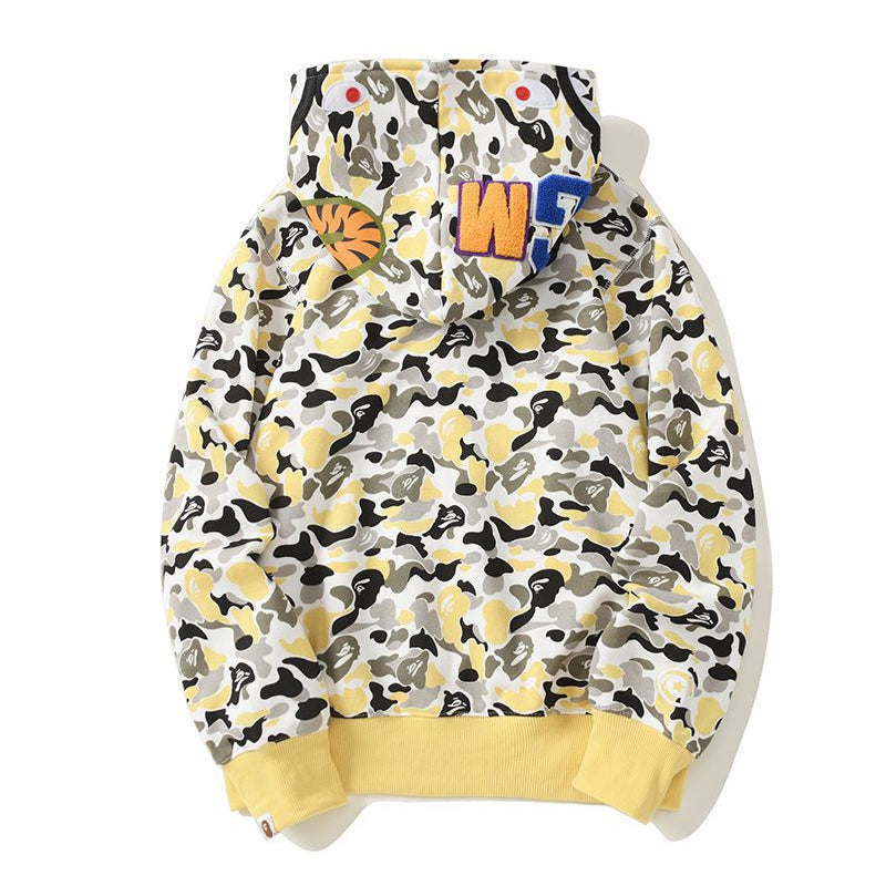 Ape Hoodie Classic Shark Hooded Cardigan Zip Sweater Jacket