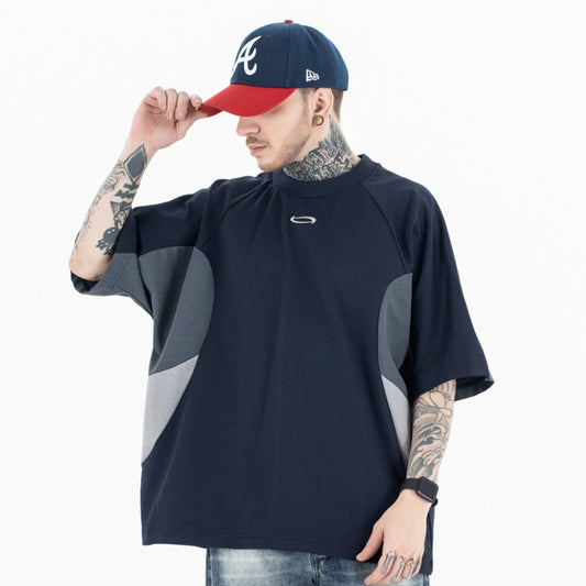Vintage 90s Hip Hop Clothing Summer Oversize Short Sleeve T-Shirt Top