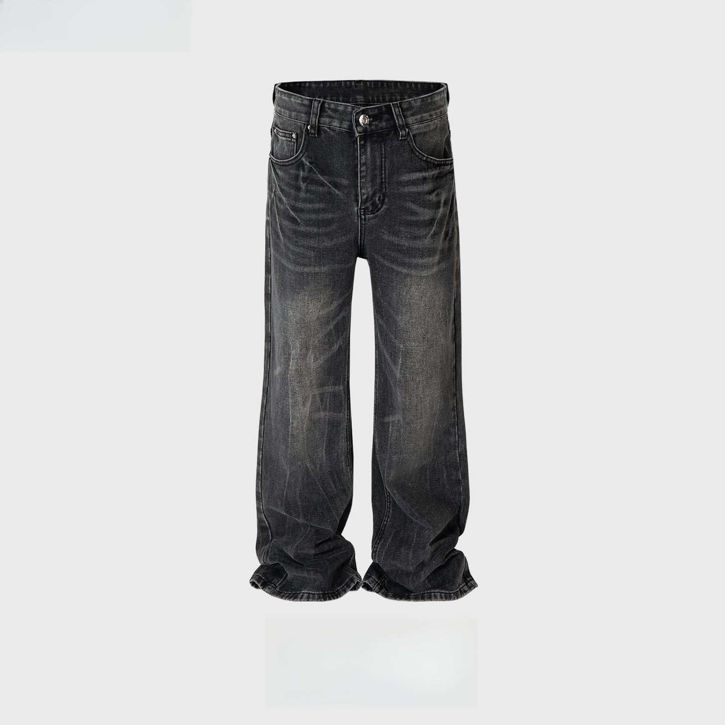 Rock Revival Jeans Washed Trousers Straight Jeans