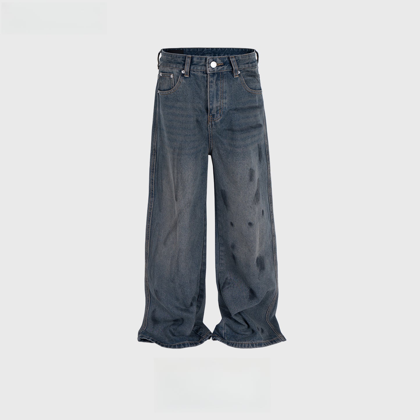 Rock Revival Jeans Wide Leg Jeans Old Blue Trousers