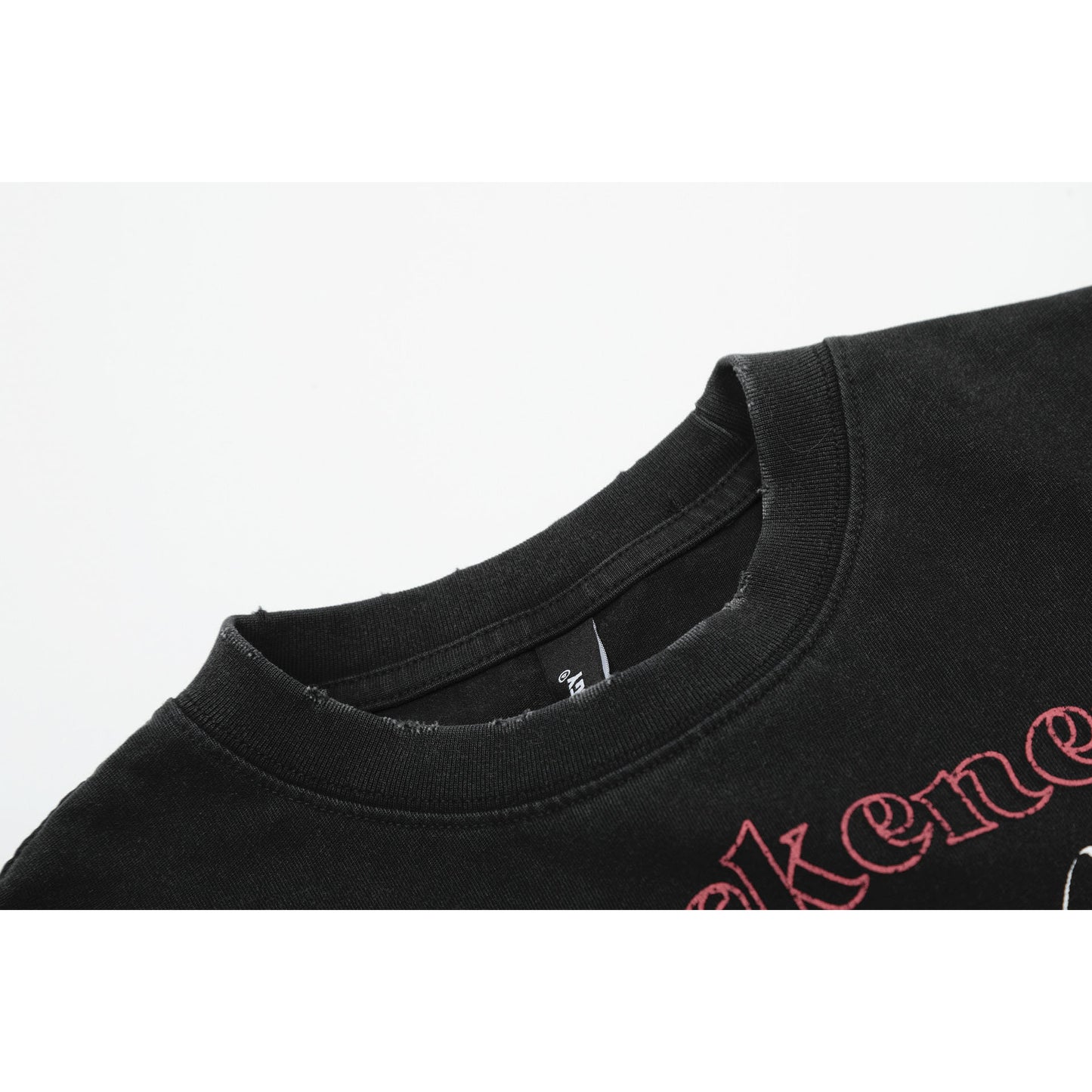 Hip hop shirt retro washed t-shirt short sleeve loose