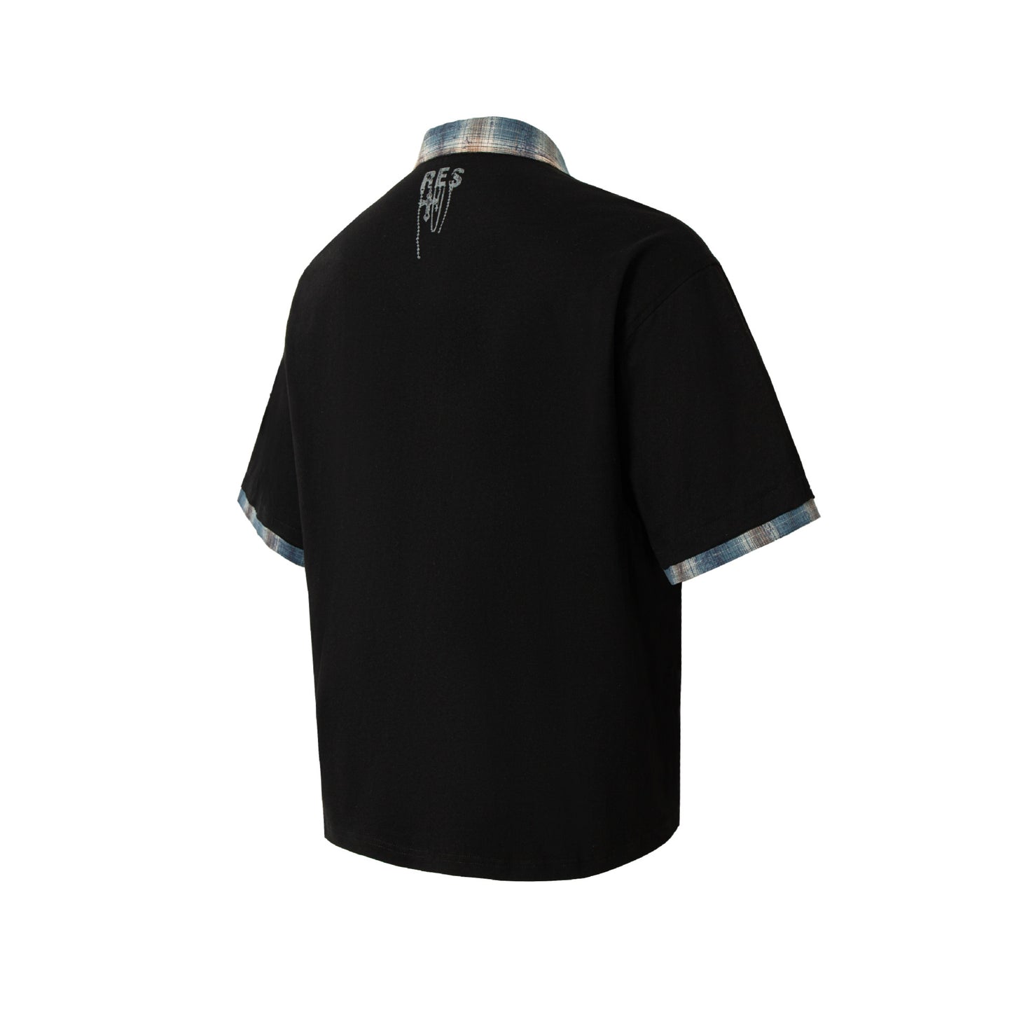 Hip hop shirt Vintage hip hop graffiti POLO shirt lapel T-shirt
