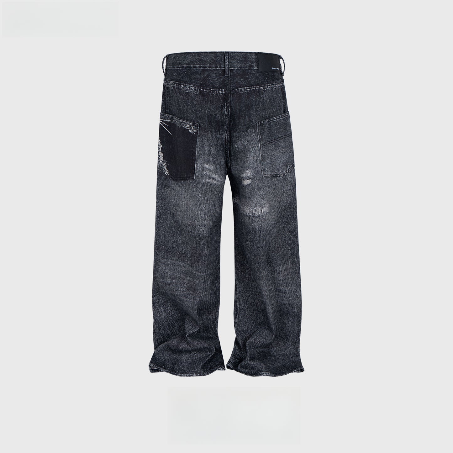Rock Revival Jeans Trousers Patch Ripped Jeans