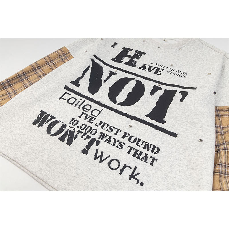 Marcas De Streetwear Vintage Long Sleeve T-Shirt Spring & Autumn Crew Neck Top