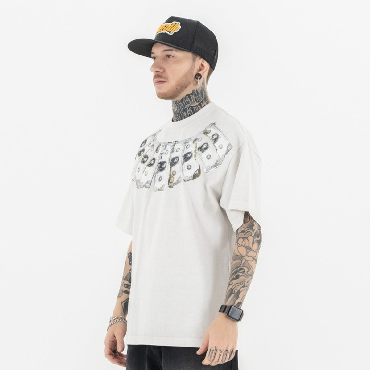 Vic Streetwear Summer Vintage Short Sleeve T-Shirt