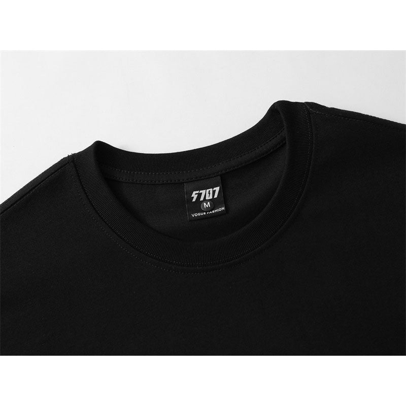 US drip outfits Summer Vintage Casual Loose Short Sleeve T-Shirts