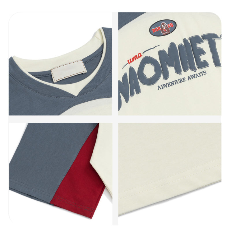 Racing oversized t shirt short sleeve t-shirt oversize loose racing t-shirt