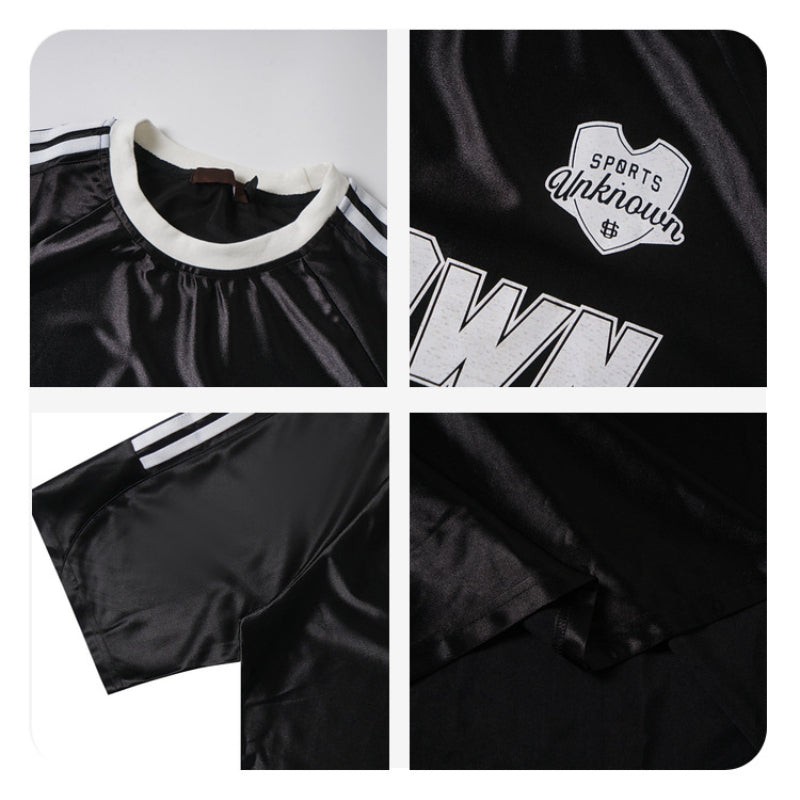 Racing oversized t shirt short sleeve t-shirt