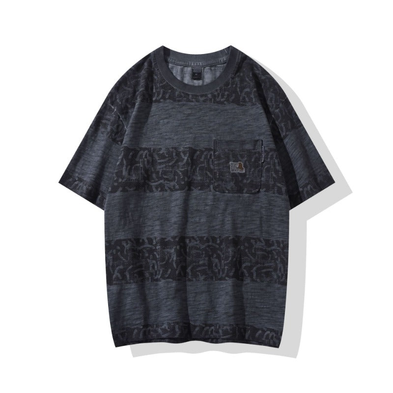 Mens T-shirts Short Sleeves Summer Loose