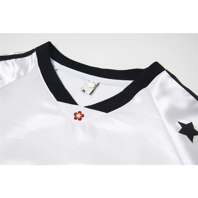 Hip Hop Shirts For Boys Loose Top Graffiti Short Sleeve T-Shirt