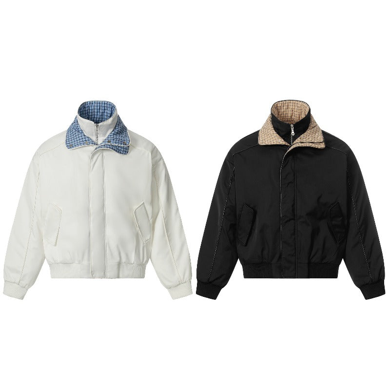 Unisex Down Jacket Men's Winter Short Padded Jacket