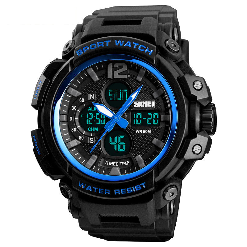 Analog-Digital Watch Outdoor Sports Waterproof Electronic Watch