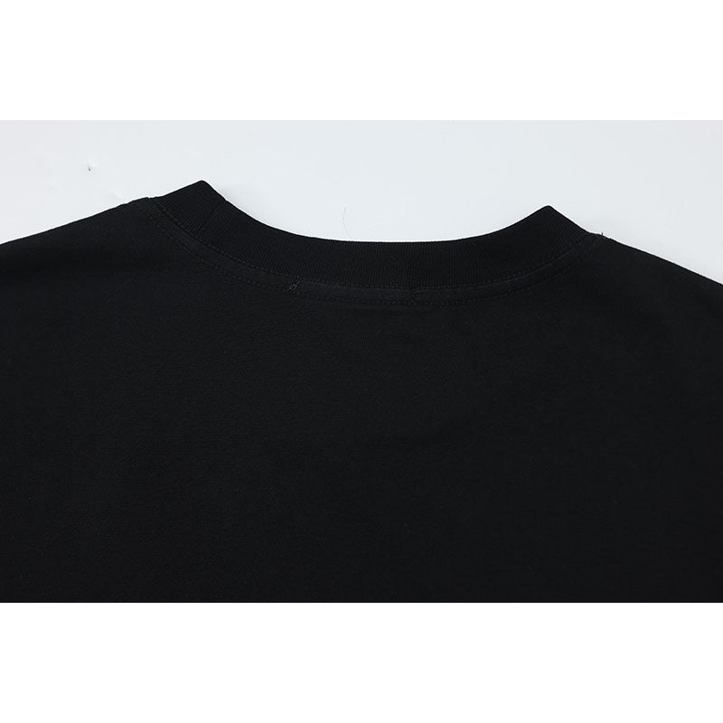Marcas De Streetwear Loose Crew Neck Short Sleeve T-Shirt