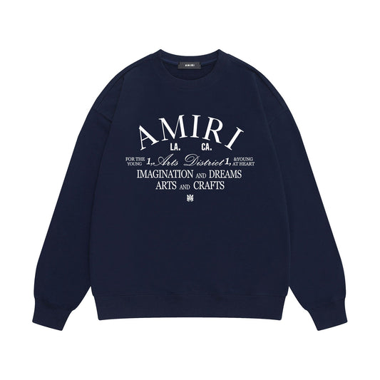 Amiri Sweatshirt Printed Trendy Pure Cotton