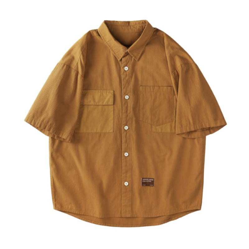 Men T-shirts Short Sleeve Summer Loose Shirt