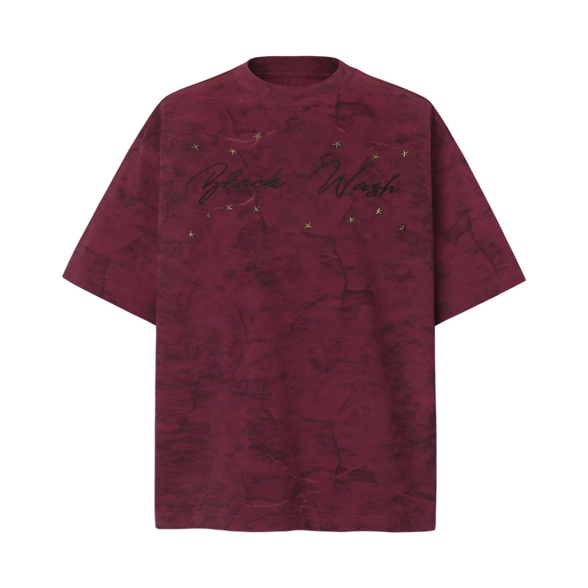 Hip hop shirt summer retro washed old short sleeve T-shirt