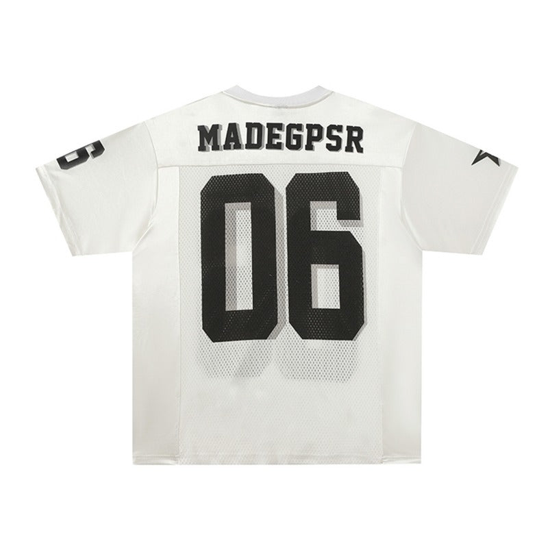 Hip Hop Clothing Summer Short Sleeve Loose Hiphop Quick Drying Sports T-Shirt