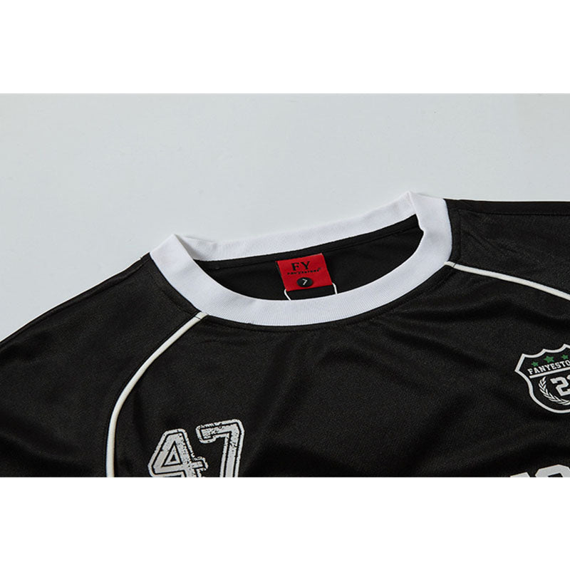 New York Hip Hop Style Casual Letter Loose Short Sleeve T-Shirt