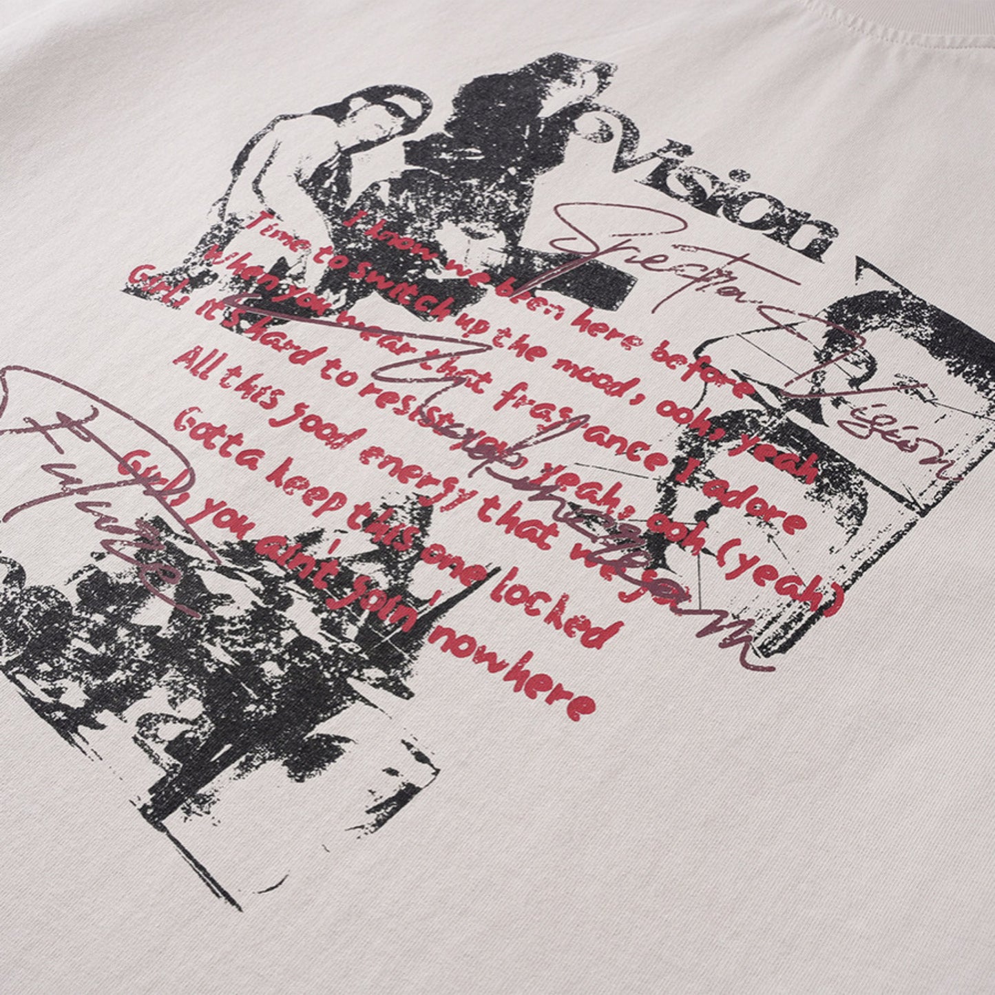 Hustle vintage summer t-shirt short sleeves