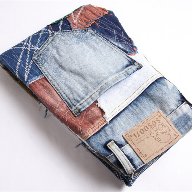 1990 Fashion Jeans Straight Jeans