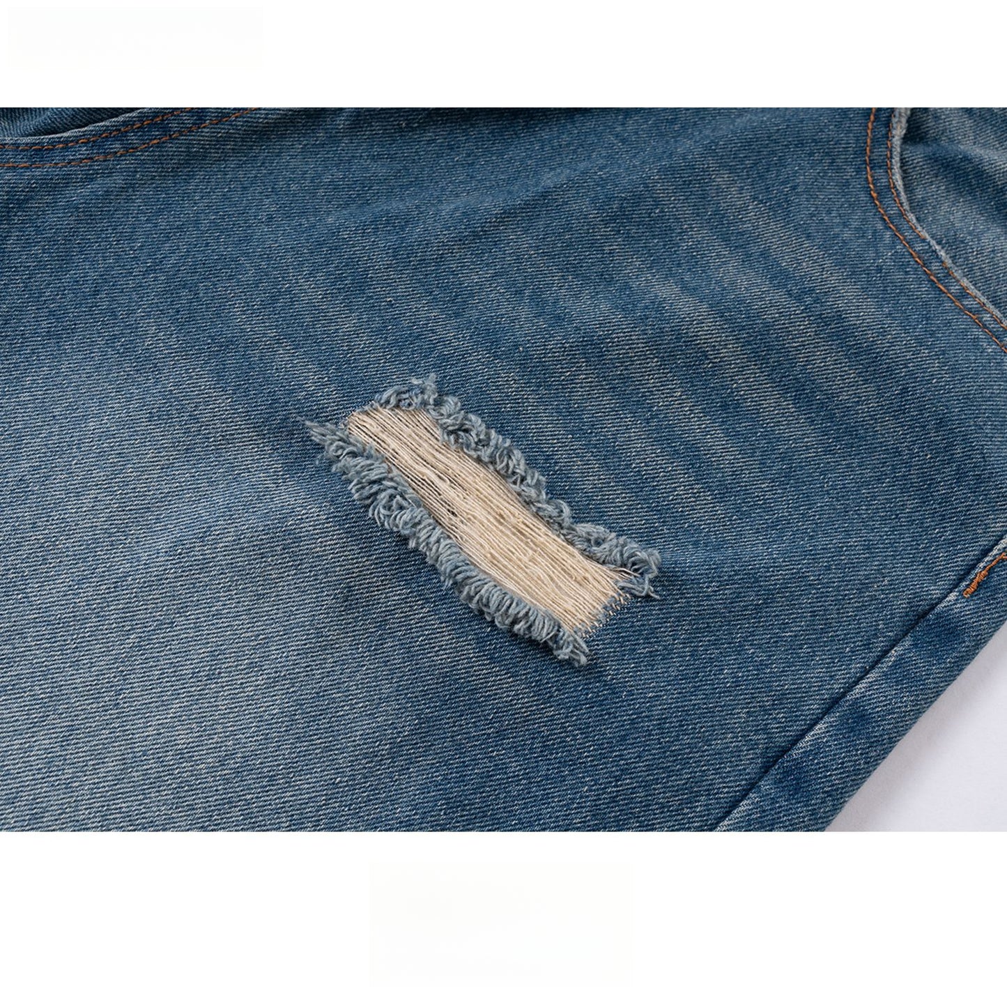 Rock Revival Jeans Trousers Ripped Straight Jeans