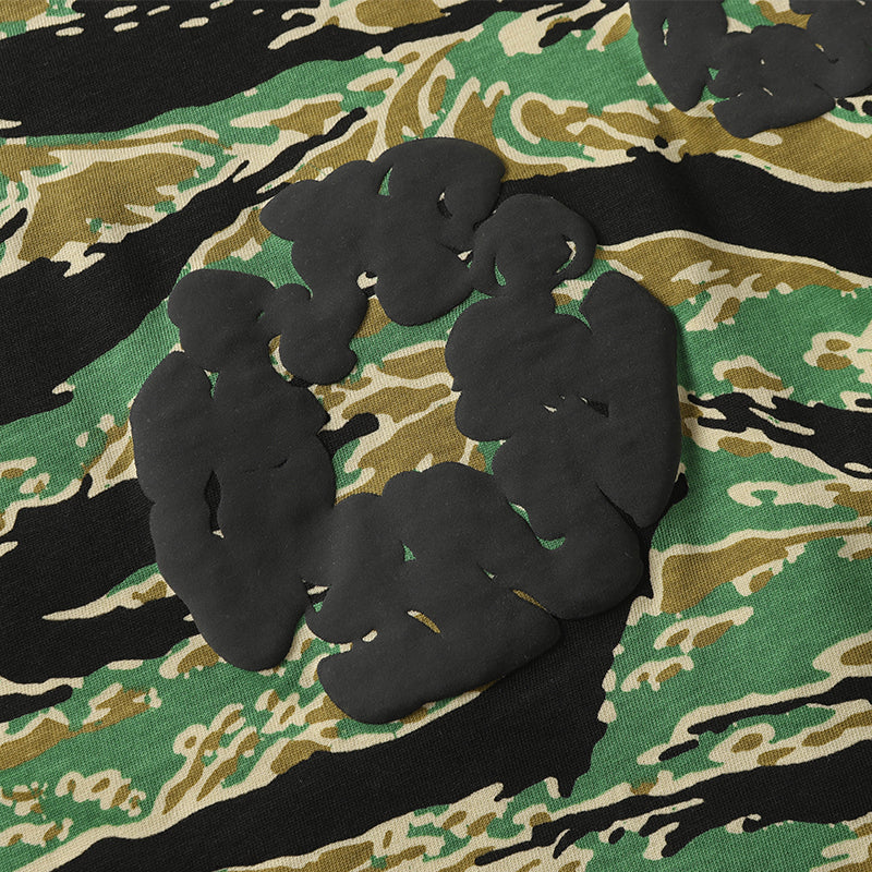 Denim Tears T shirt & Shorts 2 Piece Set Camouflage