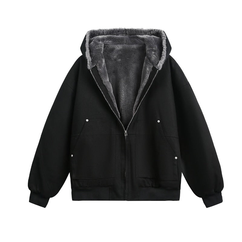 Unisex Down Jacket Winter Padded Cotton Jacket
