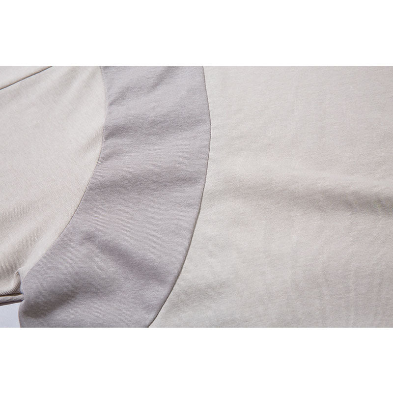 Racing oversized t shirt retro lapel short sleeve t-shirt