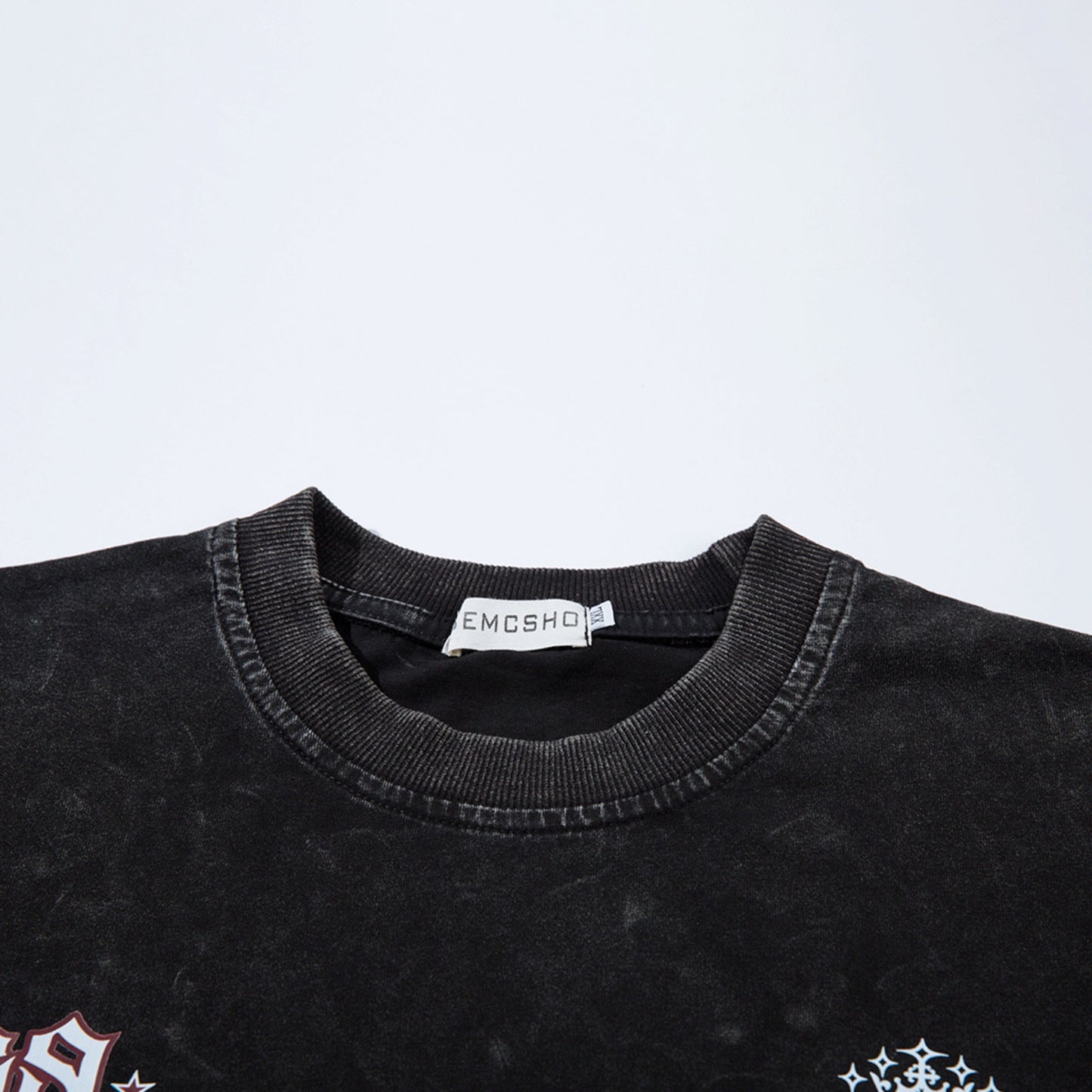 Vestimenta De Los 90 Summer Vintage Washed Old T-Shirt Short Sleeve
