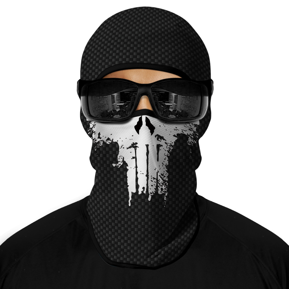 Cycling Windproof Hood Summer Sports Ice Silk Sunscreen Mask Breathable