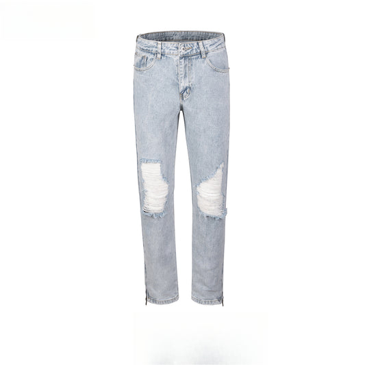 Rock Revival Jeans Washed Trousers Ripped Jeans