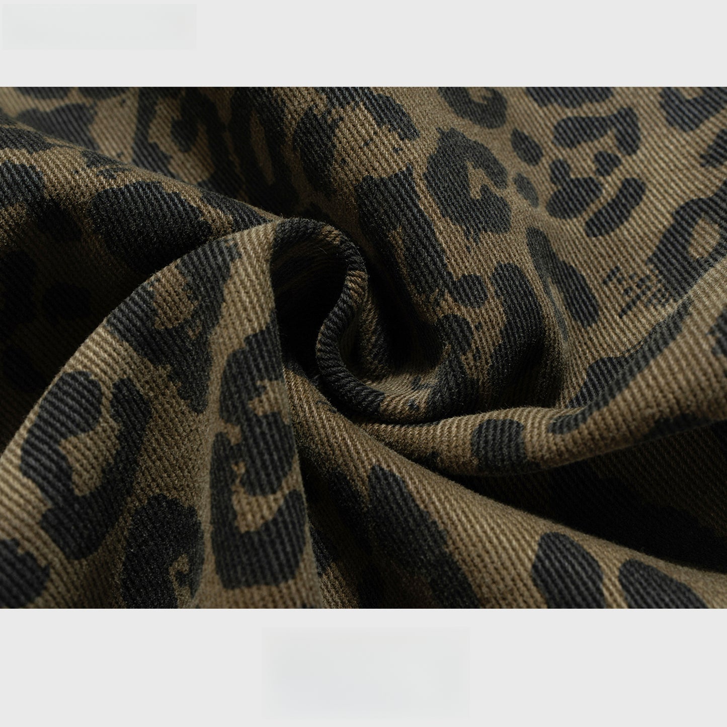 Rock Revival Jeans Vintage Leopard Camo Trousers Slim-Fit Jeans