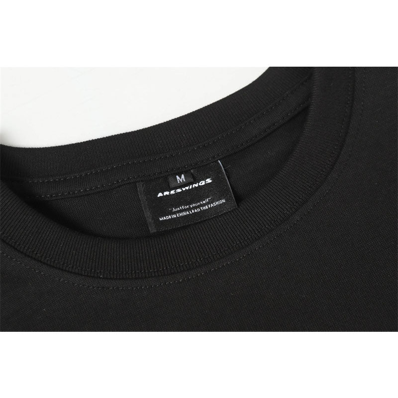 Hip Hop Shirts For Boys Letter Embroidered Short Sleeve T-Shirt Loose Casual Short Sleeve Top