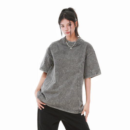 Camisas Retros Vintage Loose Short Sleeve T-Shirt