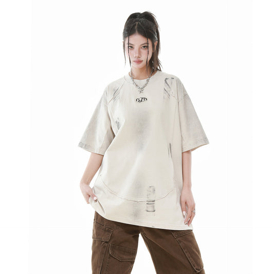 Hustle vintage graffiti t-shirt short sleeves