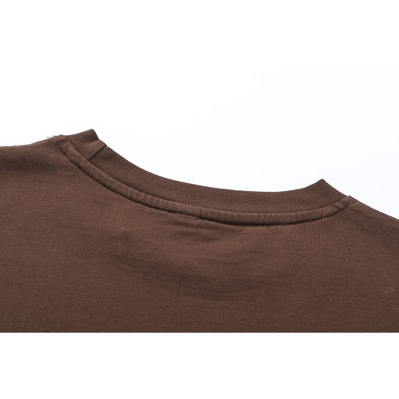 Vintage Tišö Rt Vintage Short Sleeve T-Shirt Summer Loose Casual Top