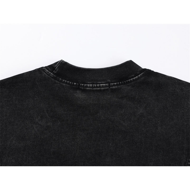 Casual Street Wear Vintage Summer Crew Neck T-Shirt Casual T-Shirt