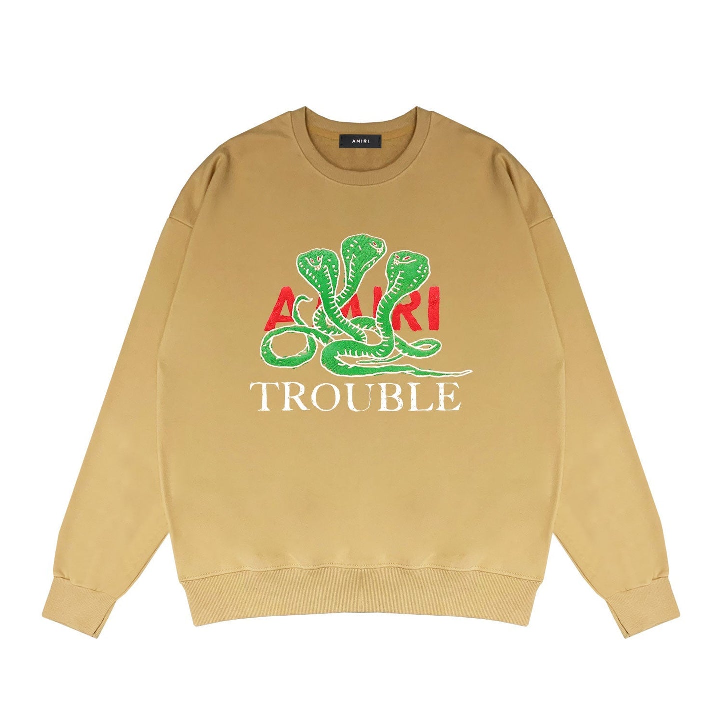 Amiri Sweatshirt Printed Trendy Pure Cotton