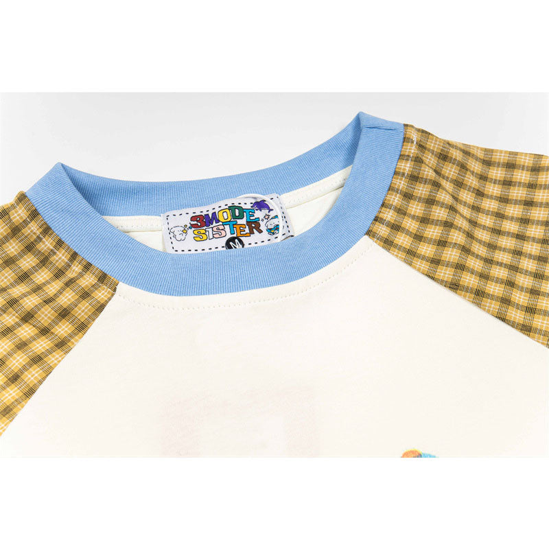 US drip outfits Summer Vintage Casual Loose Short Sleeve T-Shirts