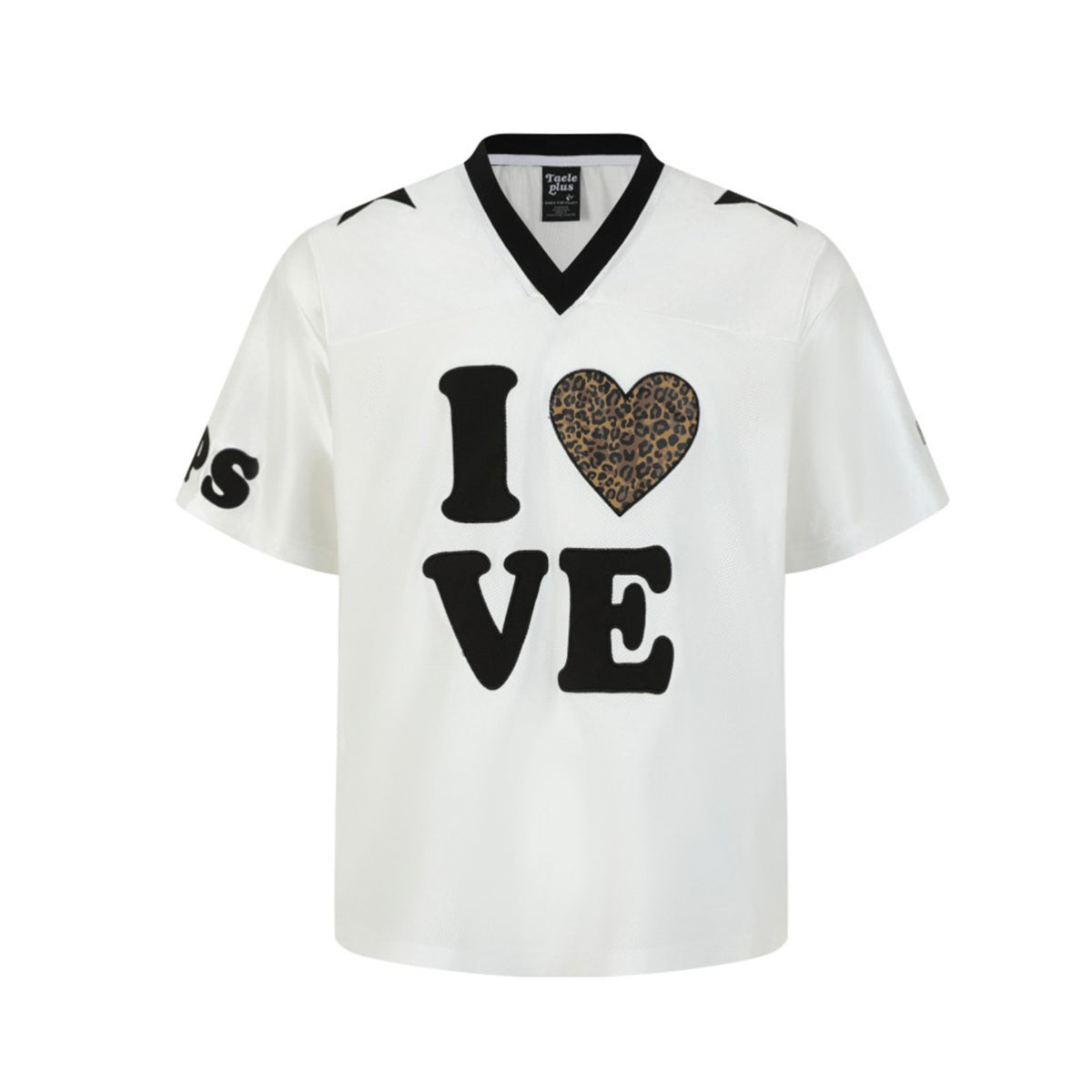 Hustle vintage summer short-sleeved leopard print hiphop quick-drying mesh sports t-shirt