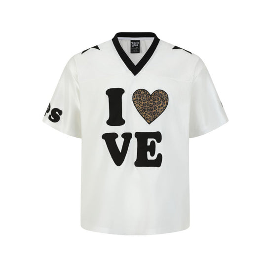 Hustle vintage summer short-sleeved leopard print hiphop quick-drying mesh sports t-shirt
