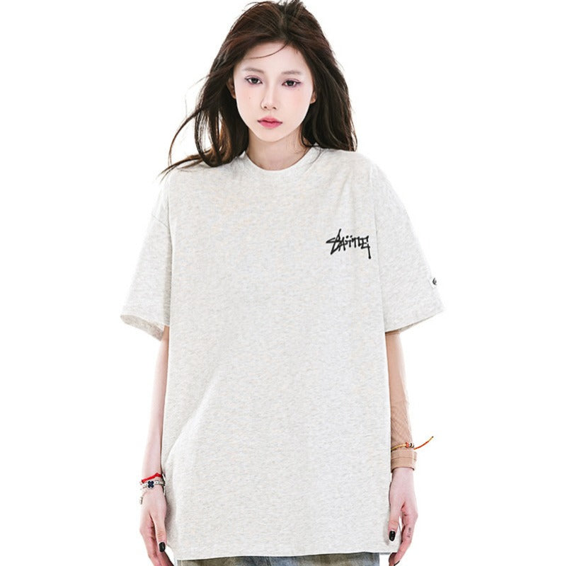 Vintage Tišö Rt Vintage Letter Print Short Sleeve T-Shirt