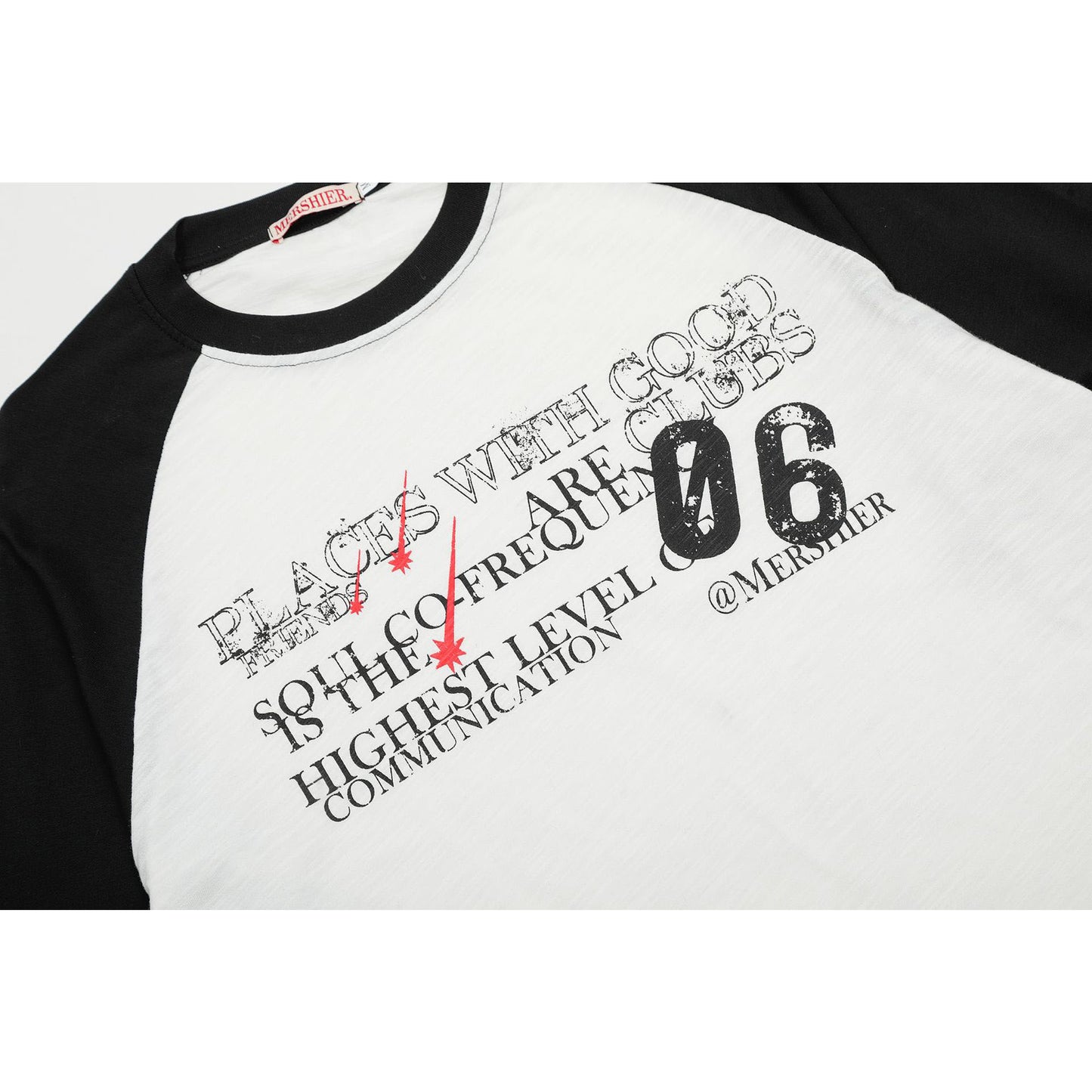 Hip hop shirt spring star print t-shirt long sleeve