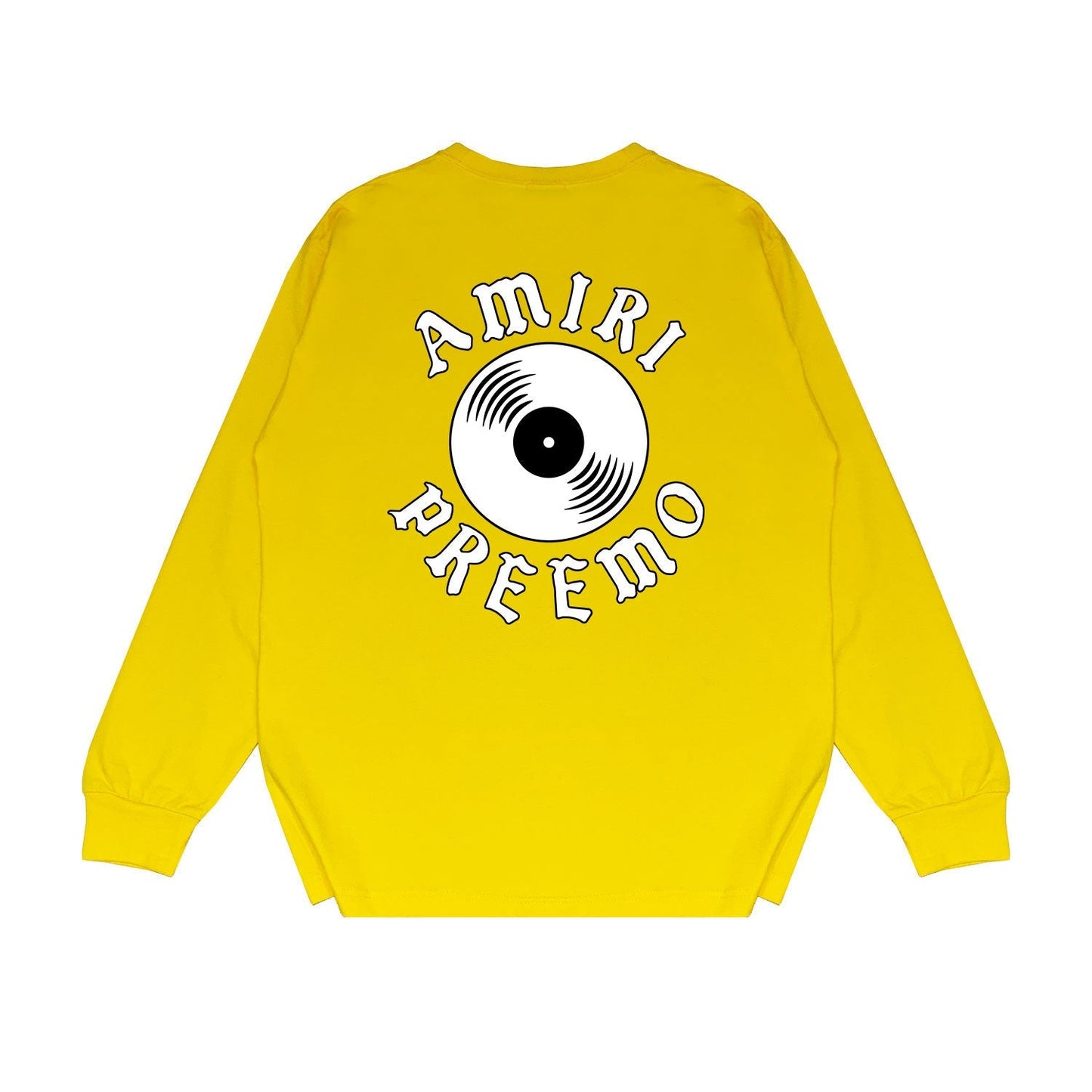 Amiri Long Sleeved Shirt Printed Trendy Pure Cotton