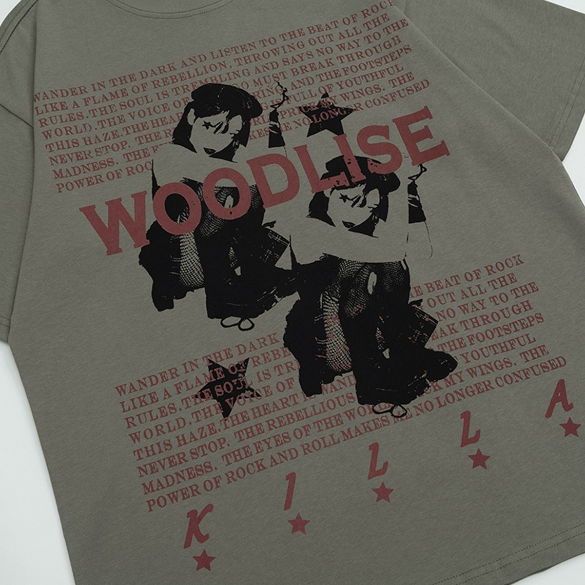 90s West Coast Hip Hop Fashion T Shirts Summer Loose